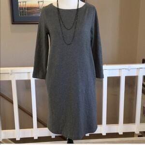 A New Day gray t-shirt dress with pockets